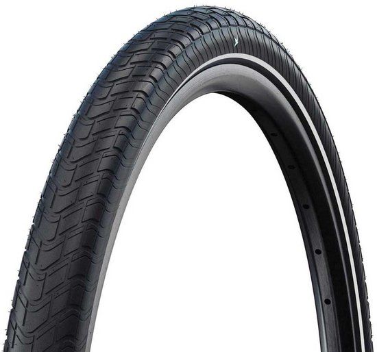 Schwalbe Motion Big Apple - Wired - ADDIX Green - RaceGuard - 16x2.00 - Black + Reflex