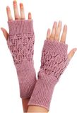 Okado Vingerloze Handschoenen Polswarmers – Roze – 20 cm – 1 Paar