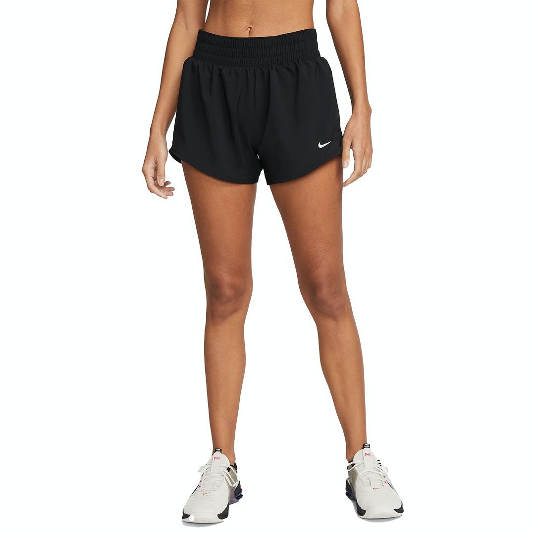 Nike Nike Dri-FIT One Mid-Rise Brief-Lined 3 Inch Short Dames