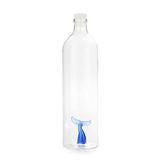 Balvi waterfles Atlantis staart 1.2L blauw glas