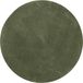 vidaXL - HUARTE - tapis à poils courts - doux - lavable - Ø - 80 - cm - vert forêt