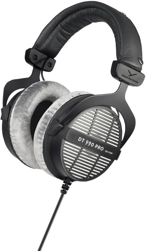 Beyerdynamic DT 990 PRO Over-Ear Headphones - Black/Grey