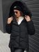 Dstreet dameswinterjas Fixmix, zwart, maat S