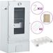 Syfax BBQ-rookoven met koude rookgenerator gegalvaniseerd staal