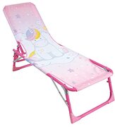 Fun House Licorne ligstoel, opvouwbaar, 112 x 40 x 40 cm, voor kinderen