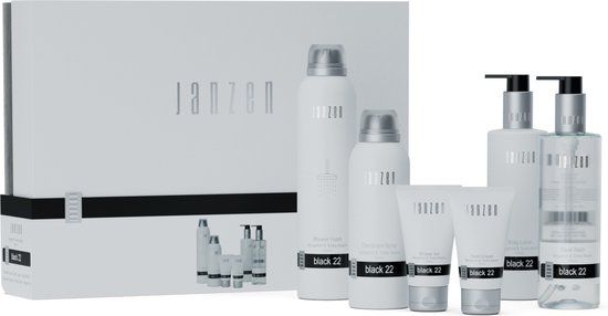 JANZEN Gift Set Black 22 Body L - 2x250+2x40+200+150ml