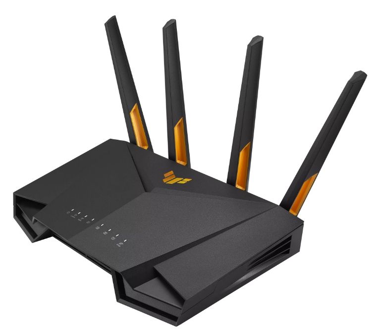 ASUS TUF-AX4200 Draadloze Router - Gigabit Ethernet - Dual-band (2.4 GHz / 5 GHz) - Zwart