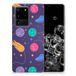 B2Ctelecom Samsung Galaxy S20 Ultra | Sillicone Back Cover | Space