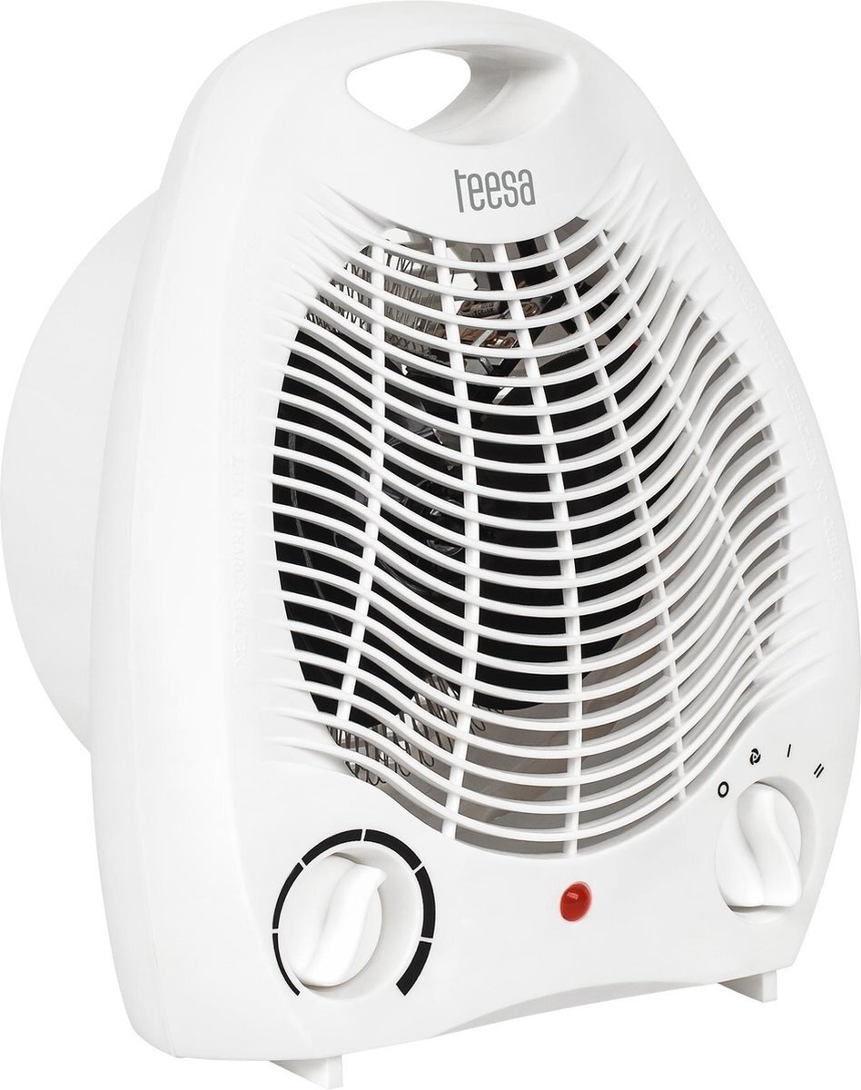 Teesa TSA8025 - Ventilatorkachel, warme en koude lucht, 3 standen, wit