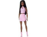 Fisher-Price Barbie Looks 21 Vlechten Roze Rok Outfit Pop