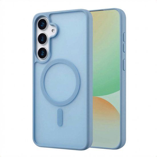imoshion Color Guard Backcover met MagSafe voor de Samsung Galaxy S25 Plus - Lichtblauw