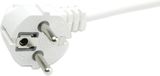 Value 3-voudige stekkerdoos met schakelaar, wit, 3 m