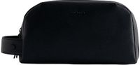 Ted Baker Leren toilettas LANIIS Recycled Leather Washbag Black zwart