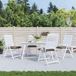 VidaXL Stoelkussens 4 st 50x50x7 cm oxford stof taupe