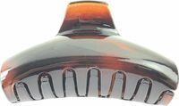 Chanel Inca Hair clips brown Curved