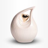 Urn Store Smulders Verhuur & Handelsonderneming B.V. Teardrop Urn Groot 3 liter Wit Creme