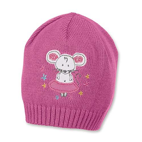 Sterntaler Bonnet Tricot Kindermuts, roze (orchideeën 779), 45