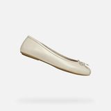 GEOX PALMARIA DAMES Ballerina's - Melkwit - Maat 38