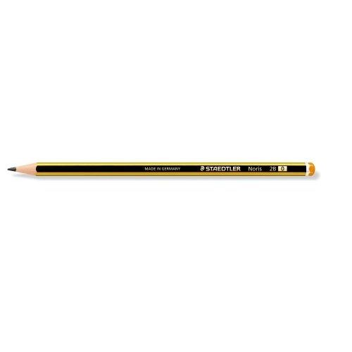 Staedtler Noris 2B Potloden - 12 stuks - Zwart/Geel