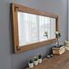WELL HOME MOBILIARIO & DECORACIÓN Spiegel, 100% grenenhout, walnoot