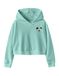 NAME IT Sweatshirt 'NKFTARA' mintgroen / rosa / zwart / wit