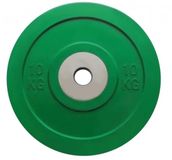 Toorx Fitness Bumper Plates - Challenge - 10 kg - Zwart