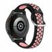 By Qubix Qubix - Siliconen sportbandje met gesp - Zwart + lichtroze - Geschikt voor Huawei Watch 5 - 46mm