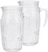 Bormioli Rocco Carafe/Pichet - 2 pièces - Verre - 1,8 litre - Transparent