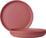 Mepal Silueta assiette petit-déjeuner, 4 pièces, mauve vif
