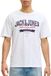JACK & JONES JJELOGO TEE SS O-NECK 2 COL SS26 SN Heren T-shirt Wit XXL