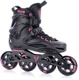 Tempish Viber L.E. 90 Skeelers Volwassenen - 4x90mm Wielen - Fitness Inline Skates - Zwart Roze - Maat 39