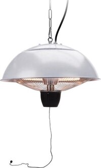 Excellent Electrics Toledo Terrasverwarming - Hangend - 1500W - Zilver