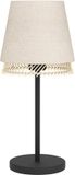 EGLO Tabley Tafellamp - E27 - 42,5 cm - Natuur|Bruin|Zwart - Textiel