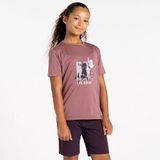 Dare 2b T-shirt Korte Mouwen Kinderen Hiking Roze