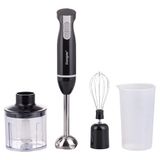 Minirobot Kooper Minirobot 3 in 1 roestvrij staal 600W verwisselbare accessoires zwart