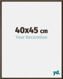 Your Decoration Cadre photo 40x45 cm Aluminium Structure noyer
