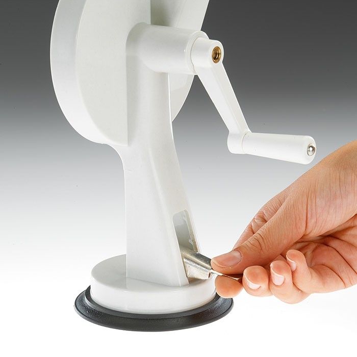 Westmark Handmatige Snijmachine - Zwart/Wit - Kunststof - 14.1 x 12.2 x 22 cm