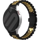 Strap-it Samsung Bracelet acier Jubilee Samsung Galaxy Watch 7 - 40mm (noir/or)