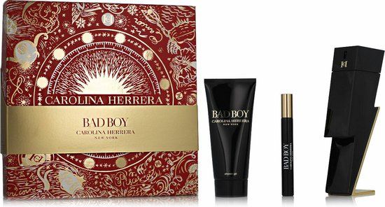 Carolina Herrera Bad Boy Gift Set - Eau de Toilette - 210 ml - Heren