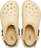 Crocs Scratch All Terrain-klomp met voering Beige Unisex 39/40