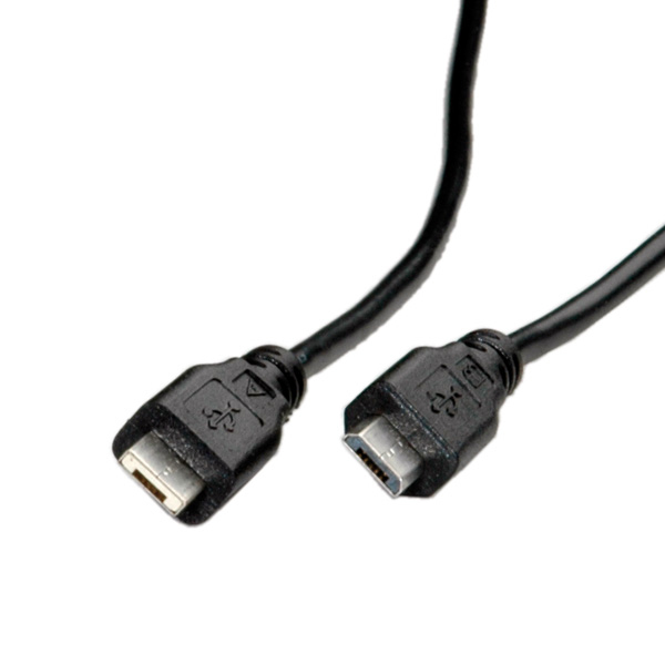 ROLINE USB 2.0 Kabel, Micro USB A Male - Micro USB B Male 1,8m