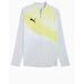 PUMA Maillot d'Entraînement Individuel Lightspeed Ultimate Fermeture Éclair 1/4 - Argenté/Jaune/Noir, pointure Small