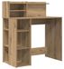 Bureau van Technisch Hout met Eiken Afwerking