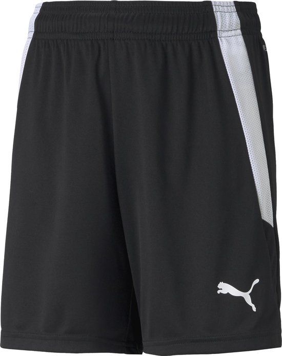 teamLIGA Short Junior Sportbroek - Zwart - Maat 164 - Unisex