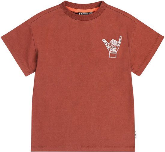 TUMBLE 'N DRY Port Douglas Polo shirt Bordeaux Maat 116