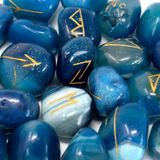 BERK Indiase Runenstenen - Blauwe Onyx