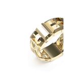 Guess Ring Heren JUMR03206JWYGBK64 Staal Goud