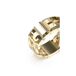 Guess Ring Heren JUMR03206JWYGBK64 Staal Goud
