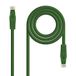 Monkey Ladder RJ45 LSZH Cat.6A UTP Ethernet-netwerkkabel, AWG24, 100% koper, halogeenvrij, groen, 1 m slang