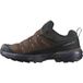 Salomon X Ultra 360 Leather Gore-tex wandelschoenen voor heren, Dark Earth Delicioso Sharkskin, 42 2/3 EU